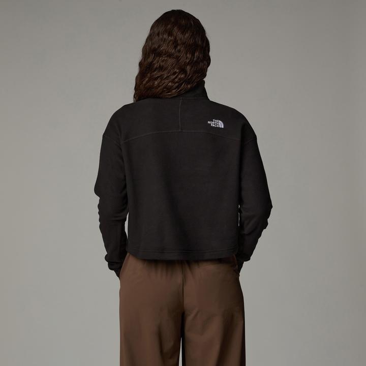 Actual product image North Face Women's 100 Glacier Cropped 1/4 Zip (XS)