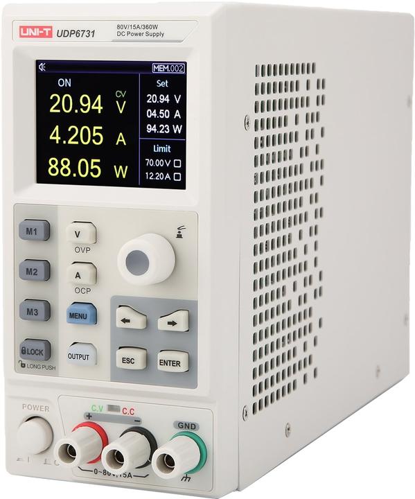 Actual product image Uni-T Labornetzteil, UDP6731, 1 Kanal, programmierbar, 360 W