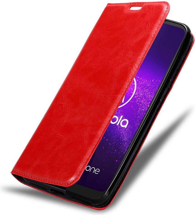 Productafbeelding Cadorabo Boek Onzichtbare Magneethoes (Motorola One Macro)