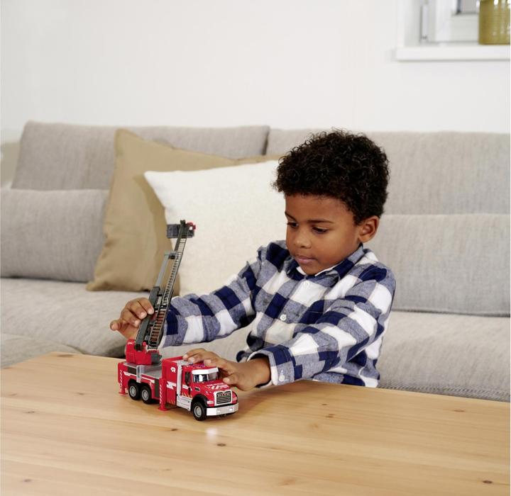 Actual product image Majorette Mack Granite Fire Truck