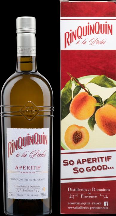 Image du produit Rin Quin Quin Apéritif de Pêches (18 ans, 15 %, France, 1 x 75 cl, Amer)