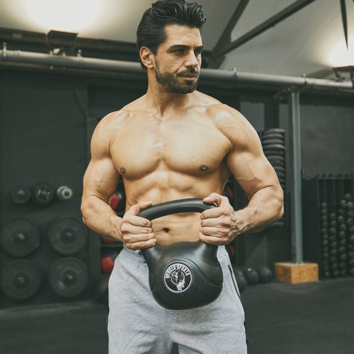 Produktbild Gorilla Sports Kettlebell Cement (1 x 20 kg)