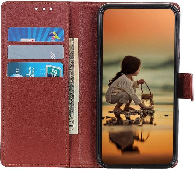 Produktbild MU Classic Litchi Leder Bookcover Series (Samsung Galaxy A55)