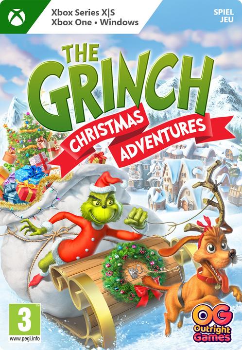 Actual product image Microsoft Xbox The Grinch Christmas Adventures Download Code (Xbox One X, Xbox One S, Xbox Series S, PC, Xbox Series X)