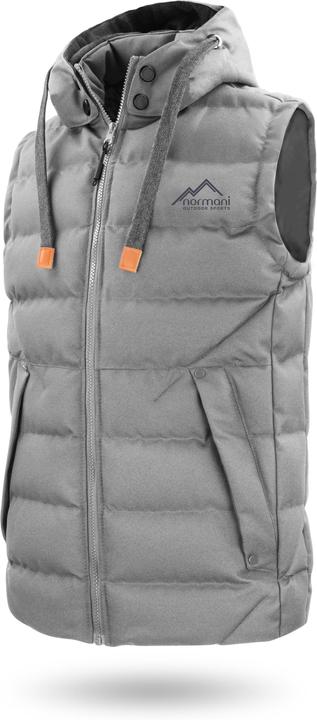 Actual product image Normani Mens Winter Quilted Vest Yuquot - 3898 (7XL)