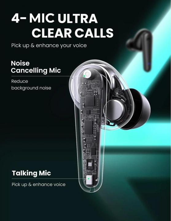 Produktbild Ugreen HiTune T1 Bluetooth 5.0 Earbuds (ANC, 24 h, Kabellos)