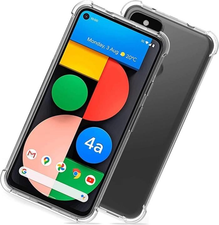 Immagine prodotto Screenguard Google Pixel 4a 5G Custodia Crystal Soft Airbag Bumper (Google Pixel 4a 5G)