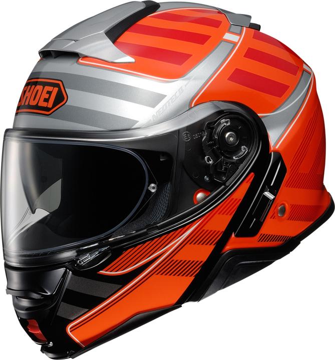 Orange, Schwarz, Silber