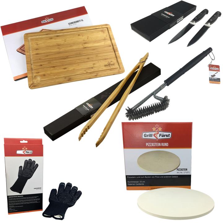 Immagine prodotto Grillfürst Grigliate come un boss" Accessori indispensabili - Set
