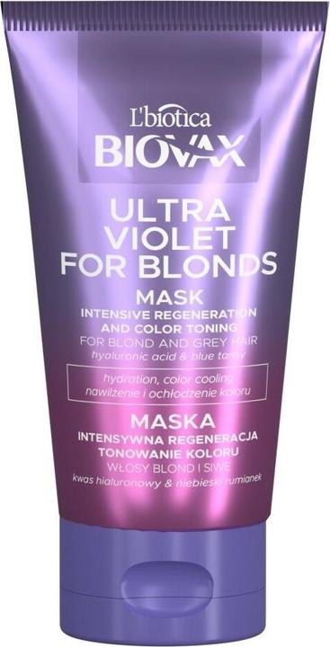L´Biotica L'BIOTICA Biovax Ultra Violet für Blondinen Intensive (150 ml)