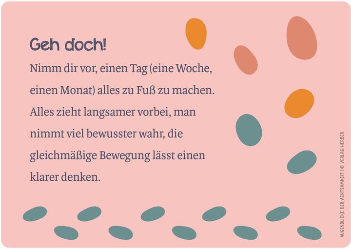 Produktbild Herder Pädagogik:Augenblicke der Achtsa (Deutsch, 2022)
