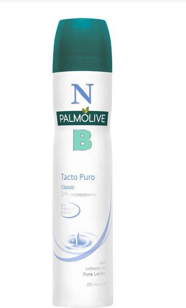 Immagine prodotto Palmolive N B Tacto Puro Classic Deodorante Spray 200ml (Getto vaporizzato, 200 ml)