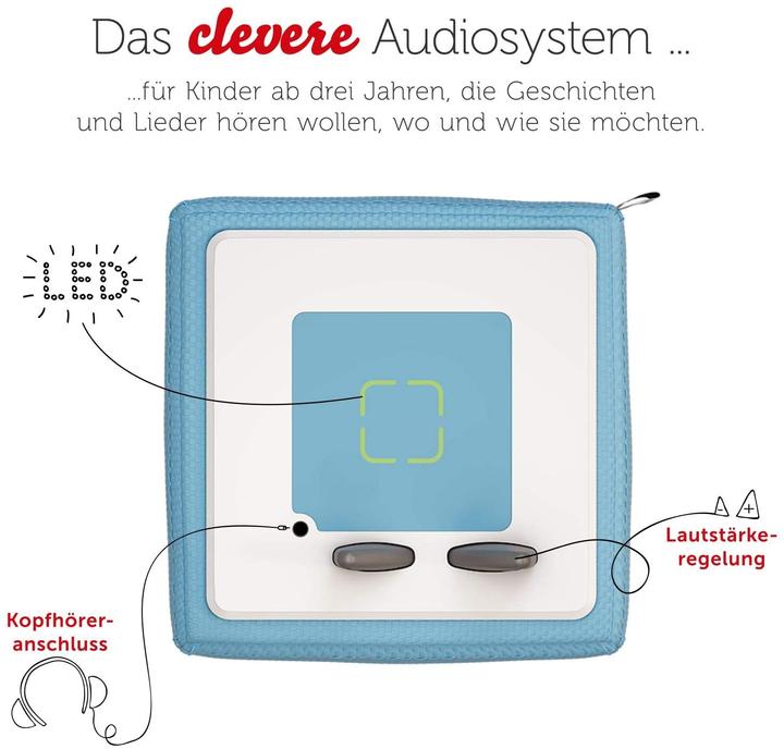 Produktbild Tonies Toniebox Starterset Blau (Kreativ-Tonie) (Deutsch)