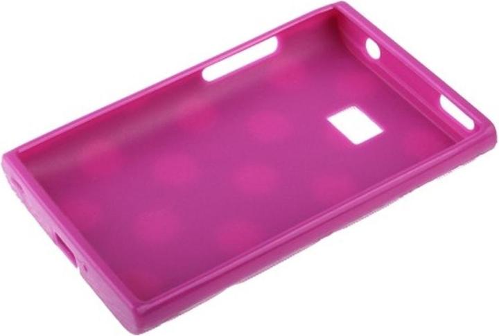 Produktbild König Design Schutzhülle TPU Punkte Case für Handy LG Optimus L3 / E400 (Optimus L3)