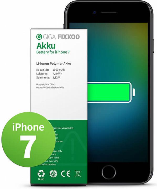Giga Fixxoo iPhone 7 Akku (Akku, iPhone 7)