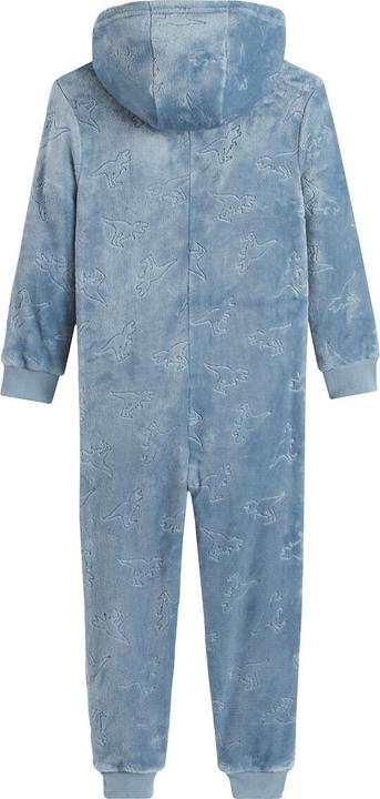 Produktbild La Redoute Collections Fleece-Overall mit Kapuze und Dino-Print (94)