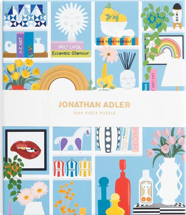 Produktbild Abrams & Chronicle Jonathan Adler Shelfie 1000 Piece Puzzle (Galison, Englisch)