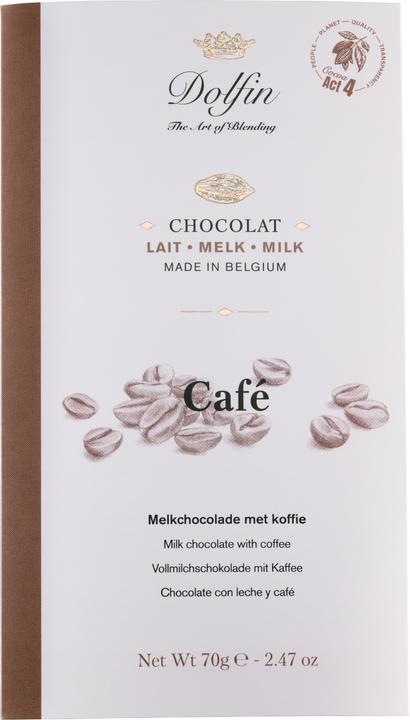Dolfin Milchschokolade - Kaffee (87 g)