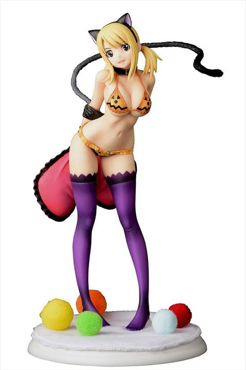 Immagine prodotto Orca Statuetta Fairy Tail 1/6 Lucy Heartfilia - Halloween CAT Gravure Style 25 cm