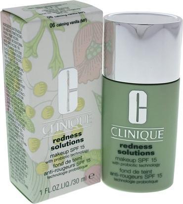 Actual product image Clinique Redness Solutions Make Up Sun Protection Factor 15 Calming Vanilla (06 Calming Vanilla)