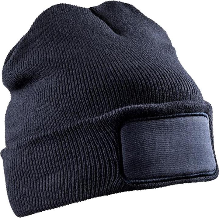 Actual product image Regatta Unisex Adult Double Knit Printable Beanie