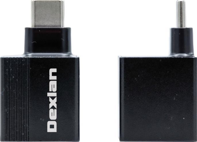 Image du produit Dexlan Adaptateur Tiny USB-C vers RJ45 Gigabit Ethernet (USB-C, RJ45 (1x))