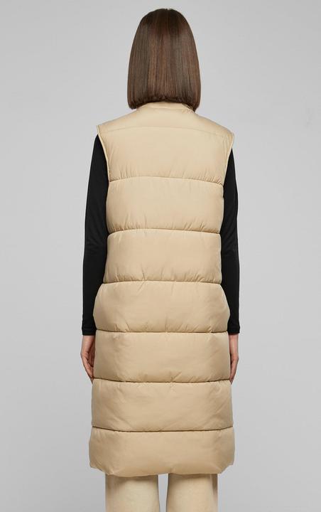 Actual product image Urban Classics Ladies Long Puffer Vest - 117697 (L)