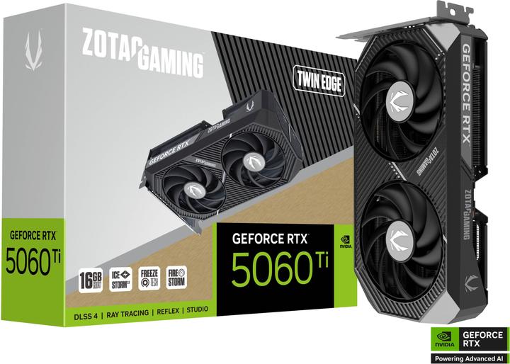 Actual product image Zotac GeForce RTX 5060 Ti Twin Edge (16 GB)