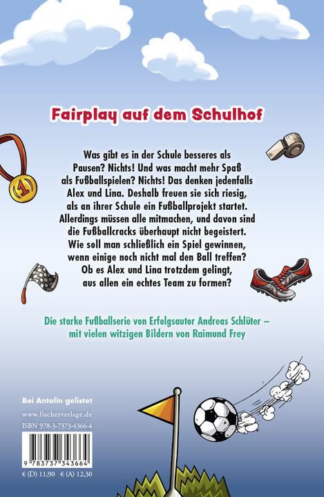 Produktbild Die Pausenkicker – Anpfiff auf dem Schulhof (Deutsch, Andreas Schlüter, 2024)