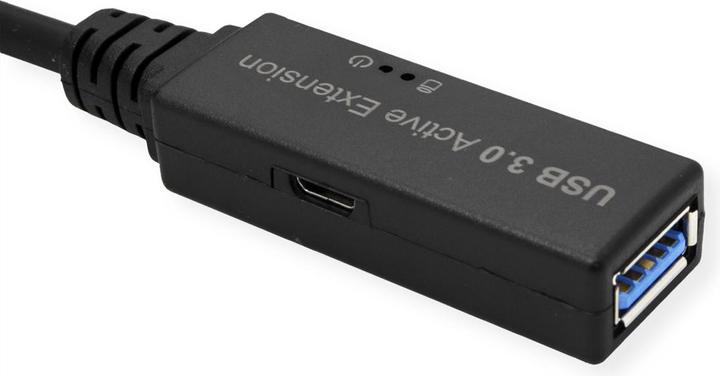 Actual product image Roline Ultra Long USB3.2 Gen1 Extension Cable, C-A, ST/BU, 5m (5 m, USB 3.2 Gen 1)