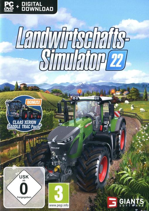 Produktbild Giants Software Landwirtschafts Simulator 22 (PC, DE)
