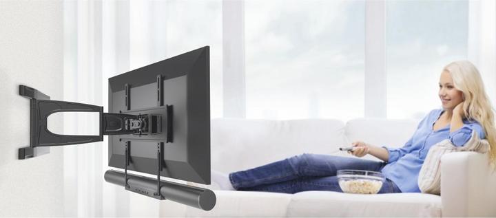 Actual product image Hama Soundbar bracket (1 pcs., Wall installation, Not movable)