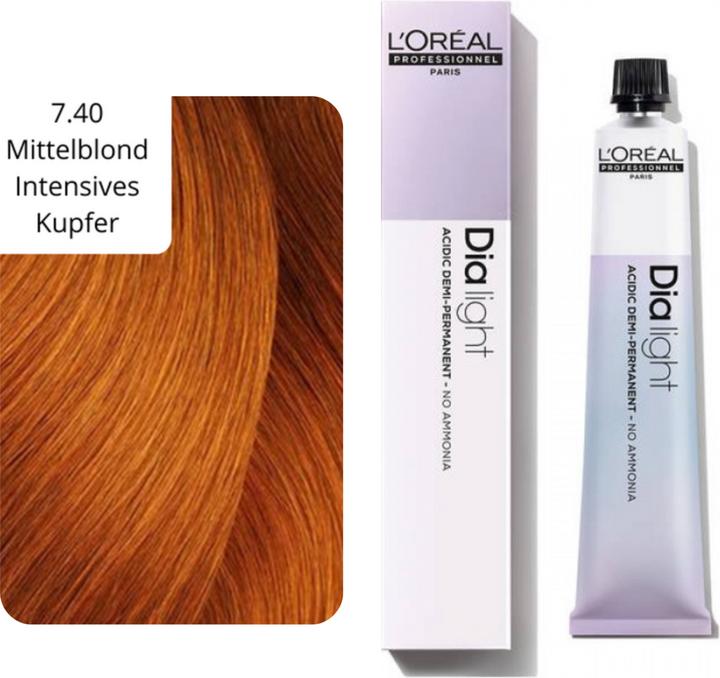 Productafbeelding L'Oréal Professionnel Dialight (4,60 Middelbruin intens rood)