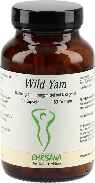 Produktbild Chrisana Wild Yam Extrakt Kapsel (140 Stück, Kapseln, 222 g)