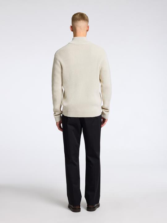 Actual product image Selected Homme Textured half-zip jumper (S)