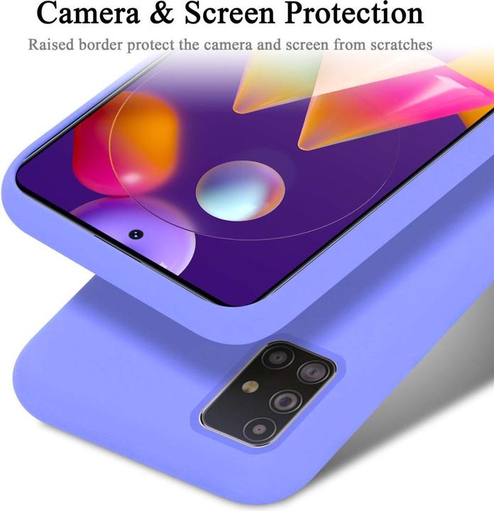 Image du produit Cadorabo Coque pour Samsung Galaxy M31s TPU Liquid Silicone Case (Samsung Galaxy M31s)