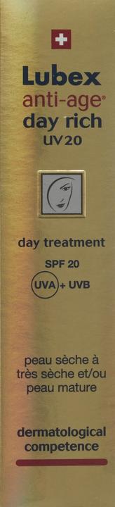 Image du produit Lubex anti-age Day Rich (50 ml, Crème de jour, SPF 30)
