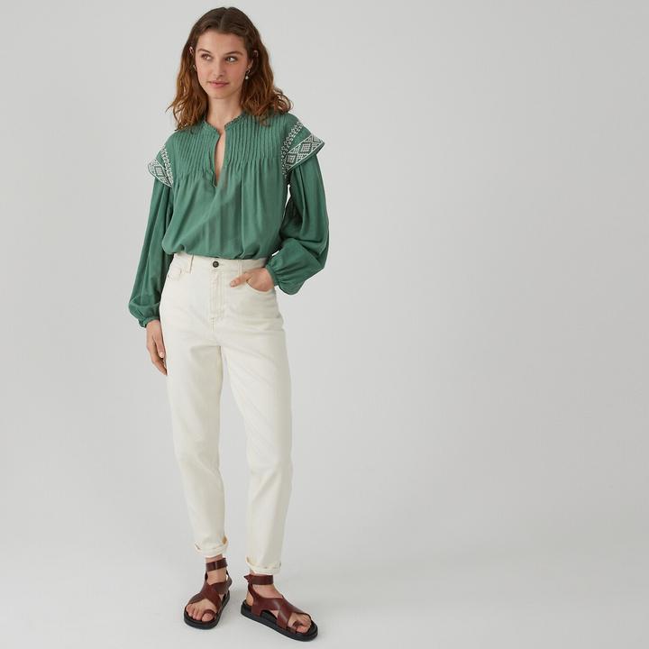 Immagine prodotto La Redoute Collections Sandali con zeppa in pelle (39)