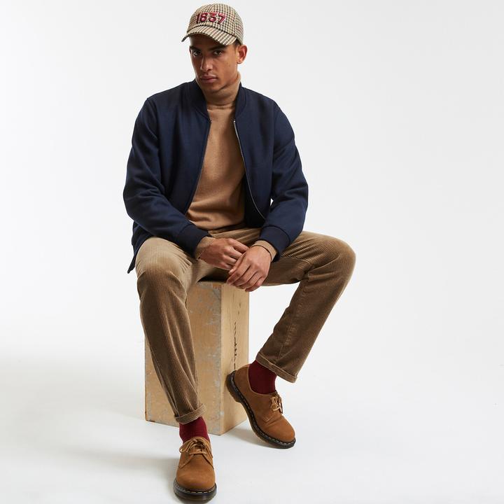 Image du produit La Redoute Collections Pantalon chino en velours côtelé stretch (48)