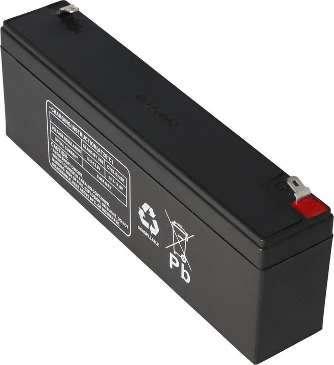 Actual product image Multipower Akku MP2.2-12 Blei Akku, 4,8mm Faston Stecker MP2,2-12 (12 V, 2.20 Ah)