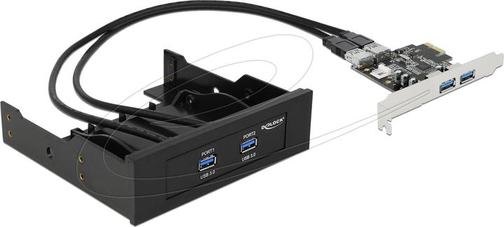 Immagine prodotto Delock Pannello frontale e scheda PCI Express
