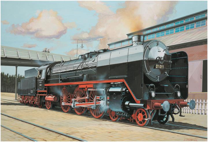 Produktbild Revell Schnellzuglok BR01 mit Tender 2'2' T32
