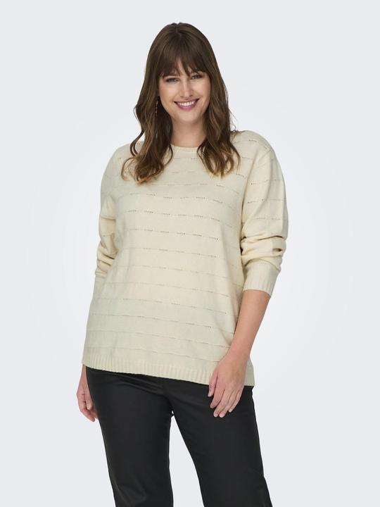 Produktbild Only Curvy Strukturstrick Strickpullover (L)