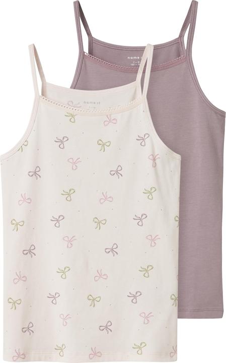 Name it Nkfstrap Top 2p Barely Pink Bow Noos