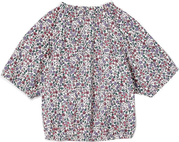 Image du produit Vertbaudet Mädchen Blusenshirt in Cropped-Länge (116)
