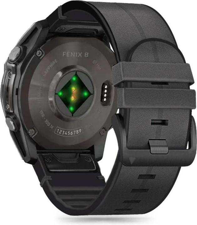 Immagine prodotto Tech-Protect Cinturino in silicone per Garmin Fenix 5 / 6 / 6 Pro / 7 / 8 (47 mm) / E - Nero