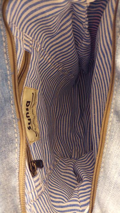 Actual product image Sunsa Jeans Bag Handbag Crossbody Shoulder Bag No.57