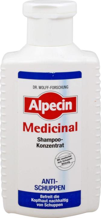 Alpecin Medicinal Anti-Dandruff Shampoo Concentrate (200 ml, Flüssiges Shampoo)