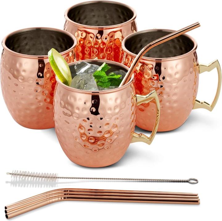 Oak & Steel Moscow Mule (5 dl, 4 x, Tazza Moscow Mule)