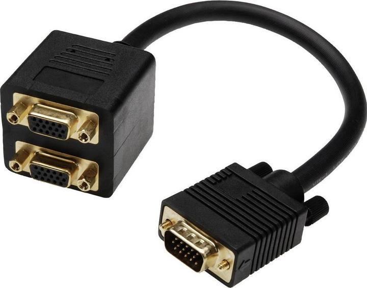 Produktbild Digitus VGA — 2x VGA (0.20 m, VGA)